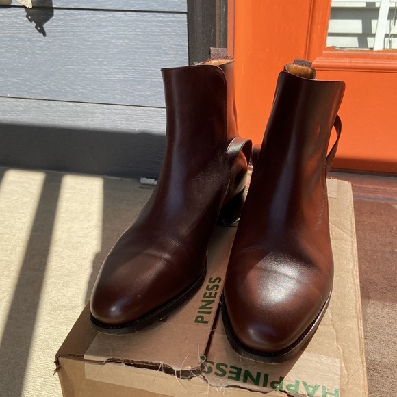 Sid Mashburn Brown Leather Jodhpur Boots - Picture 4 of 5